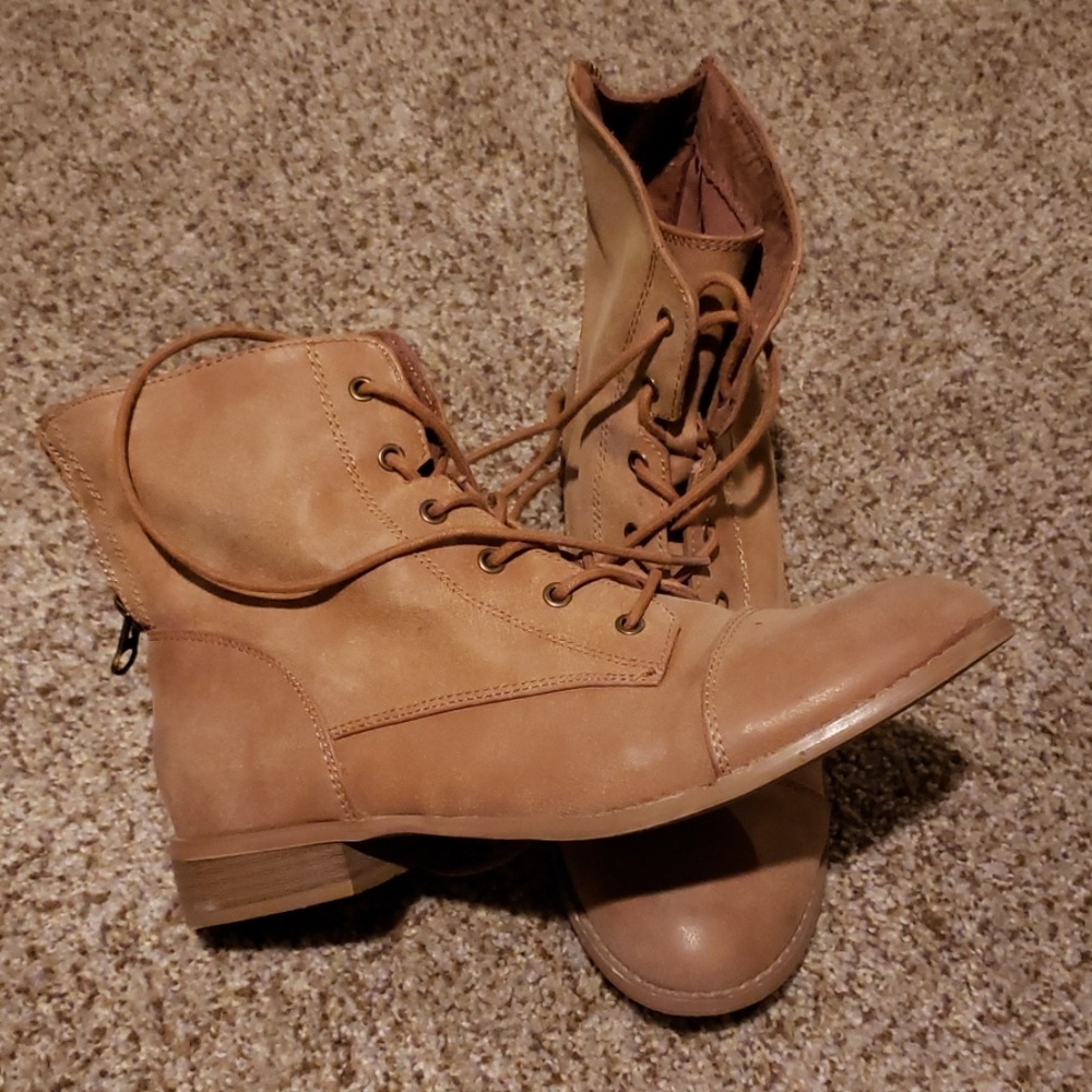 Guess Lace Up Ankle Boots